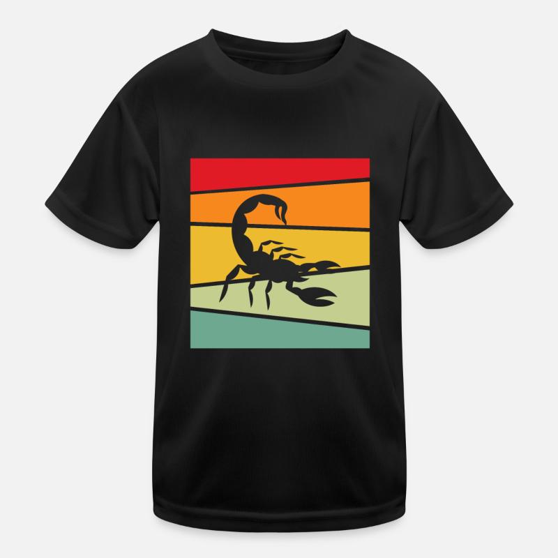 Scorpio Retro Kids Functional T-Shirt