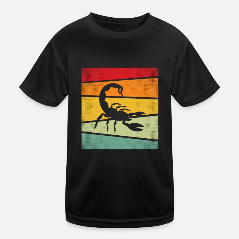 Scorpio Retro Kids Functional T-Shirt
