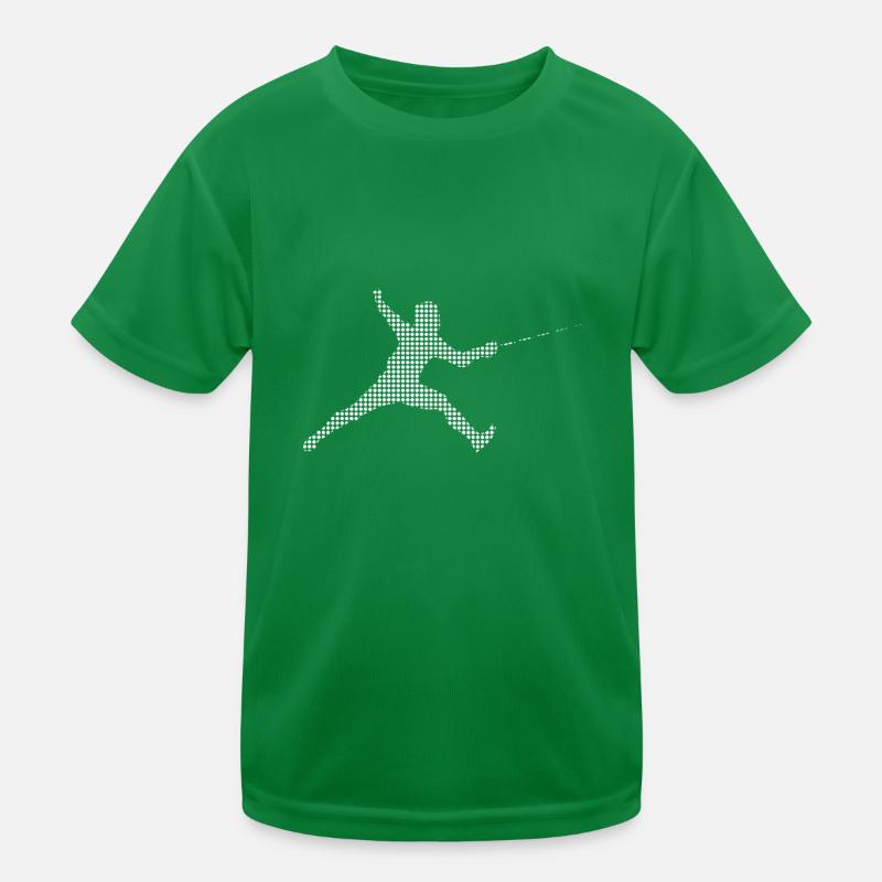 Fechten Kinder Funktions-T-Shirt