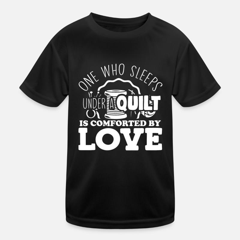 Quilten, Stricken, Nähen, Quilter Kinder Funktions-T-Shirt