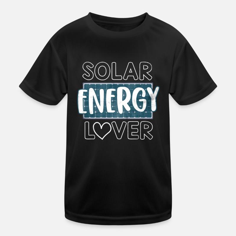 Solar Energy, Renewable Energy Kids Functional T-Shirt