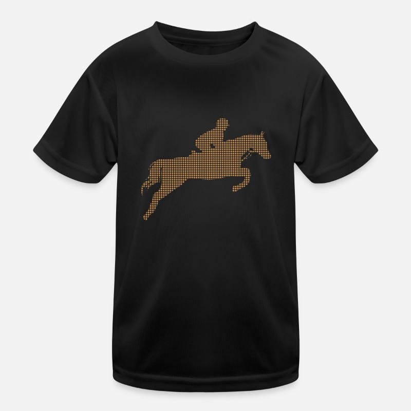 Riding horses Kids Functional T-Shirt