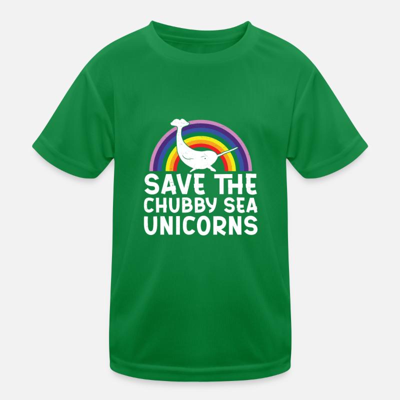 Whale watching — Save the chubby sea — Kids Functional T-Shirt