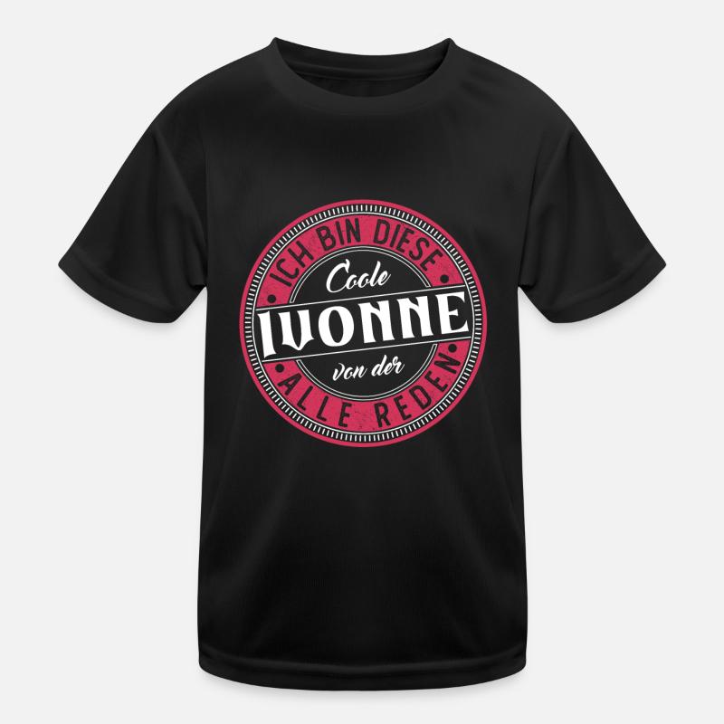 Ivonne Geschenkidee Geschenk Geburtstag Kinder Funktions-T-Shirt
