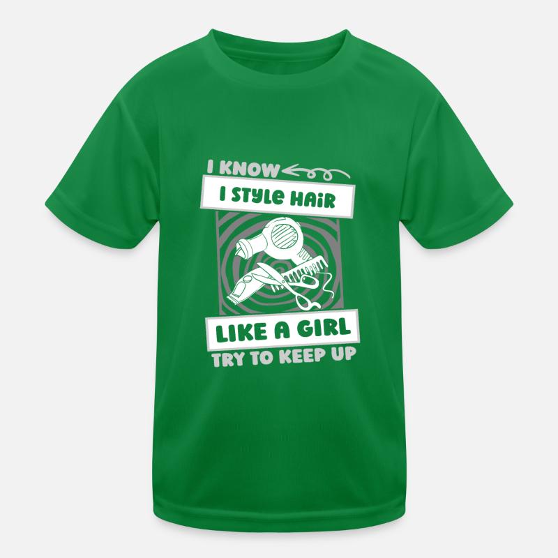 Coiffeuse Coiffeuse Fille T-shirt sport Enfant