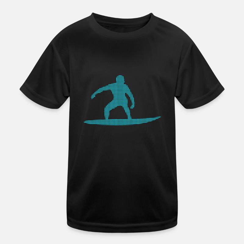 Surfing Kids Functional T-Shirt