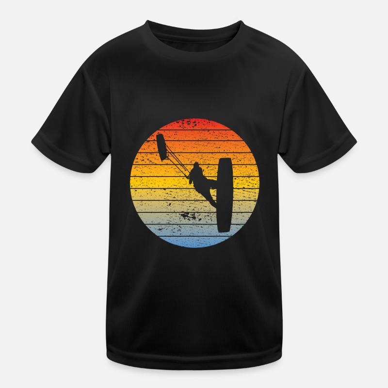 Kitesurfer Kitesurf Windsurfer Windsurfing T-shirt sport Enfant
