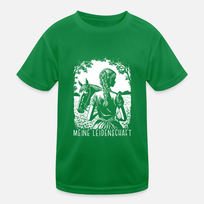 Meine Leidenschaft Kinder Funktions-T-Shirt