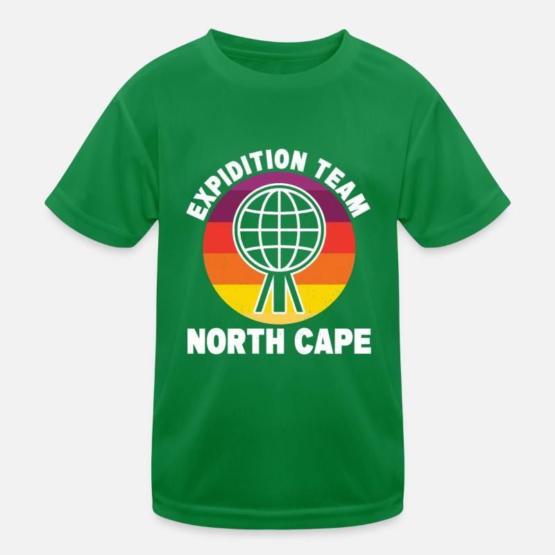 Conception du voyage d’équipe du Cap Nord T-shirt sport Enfant