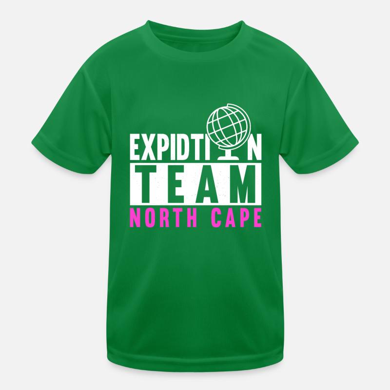 Conception du voyage d’équipe du Cap Nord T-shirt sport Enfant