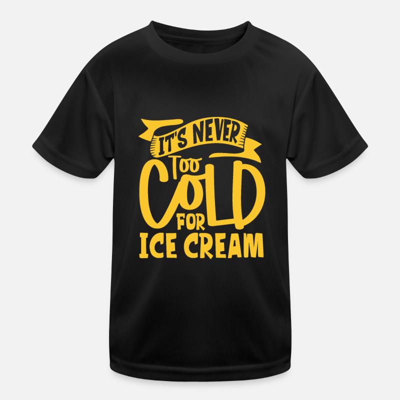 Crème glacée drôle pour les amateurs de crème glacée J’adore la crème glacée T-shirt sport Enfant