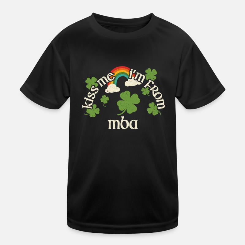 Embrasse-moi - Mba de la Saint-Patrick T-shirt sport Enfant