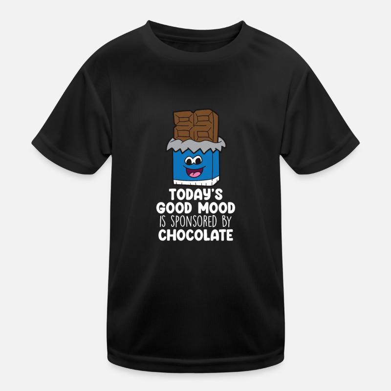 Chocolate Lover Tablettes de chocolat au lait T-shirt sport Enfant