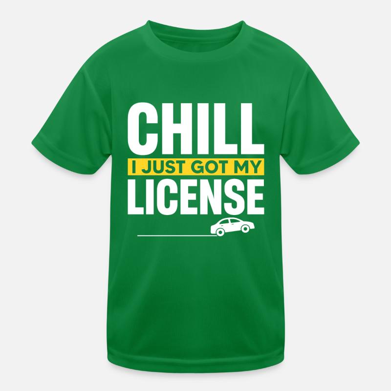 Permis de conduire T-shirt sport Enfant