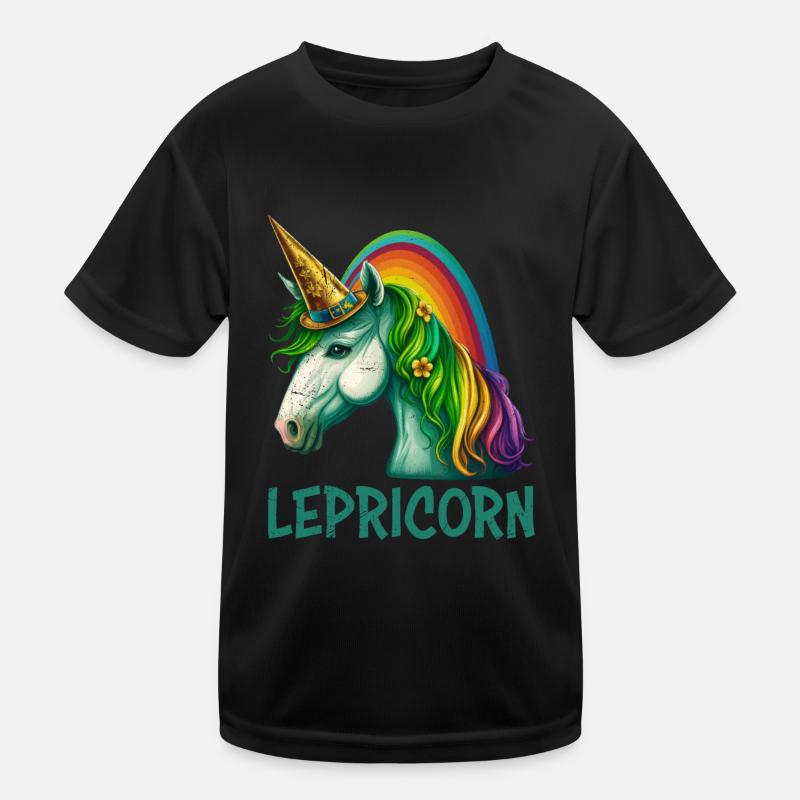 Licorne St Patrick Day Dames Irlande Lepricorn T-shirt sport Enfant