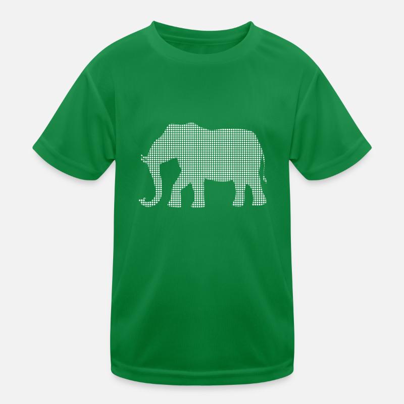 Elefant Kinder Funktions-T-Shirt