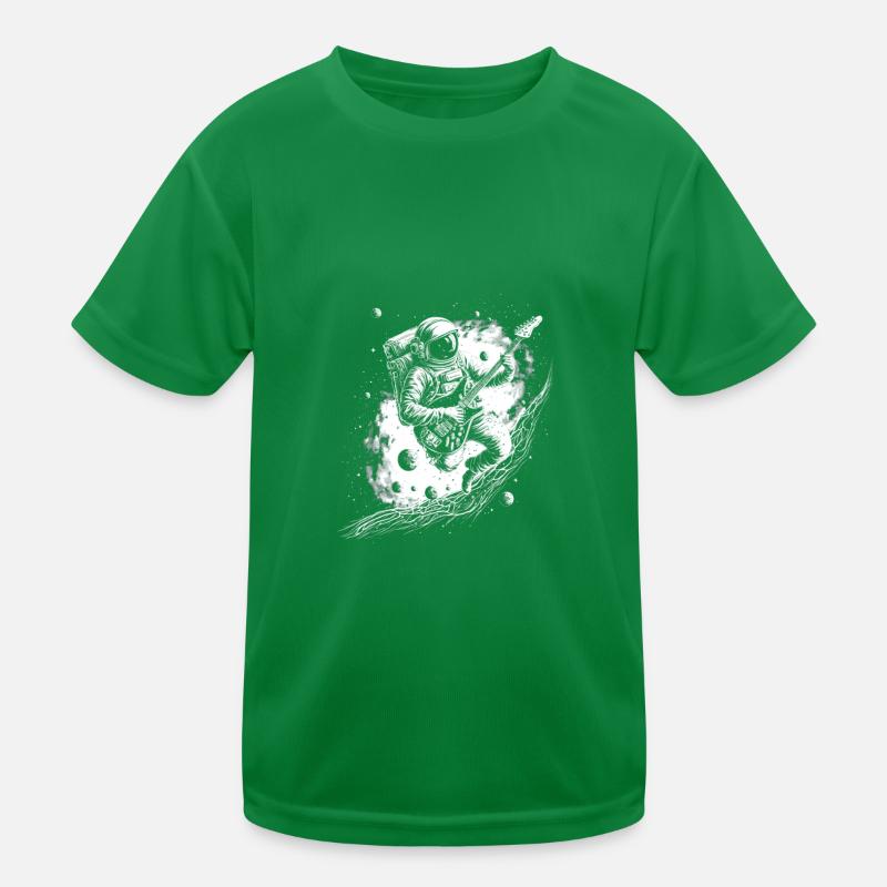 Astronaute guitariste T-shirt sport Enfant