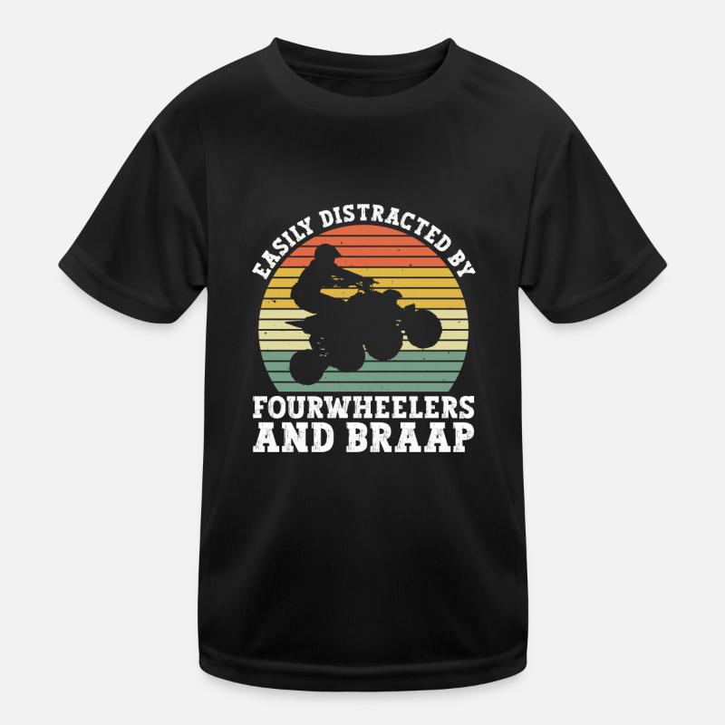 Quad Und Quadfahrer T-shirt sport Enfant