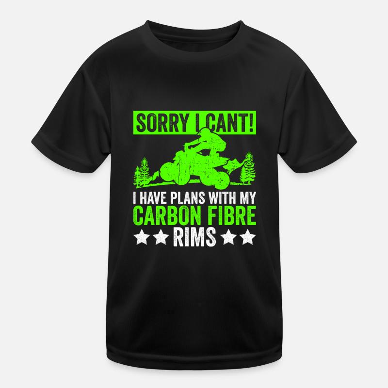 Quadfahrer Quad Kinder Funktions-T-Shirt