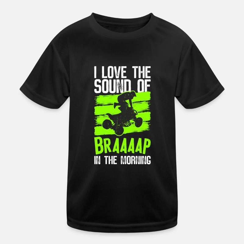 Quad Quadfahrer T-shirt sport Enfant
