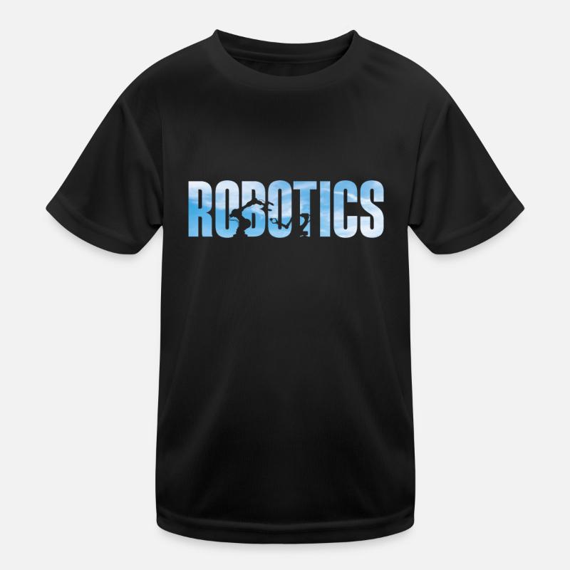 Robot Robotics Engineer Robotics Kids Functional T-Shirt