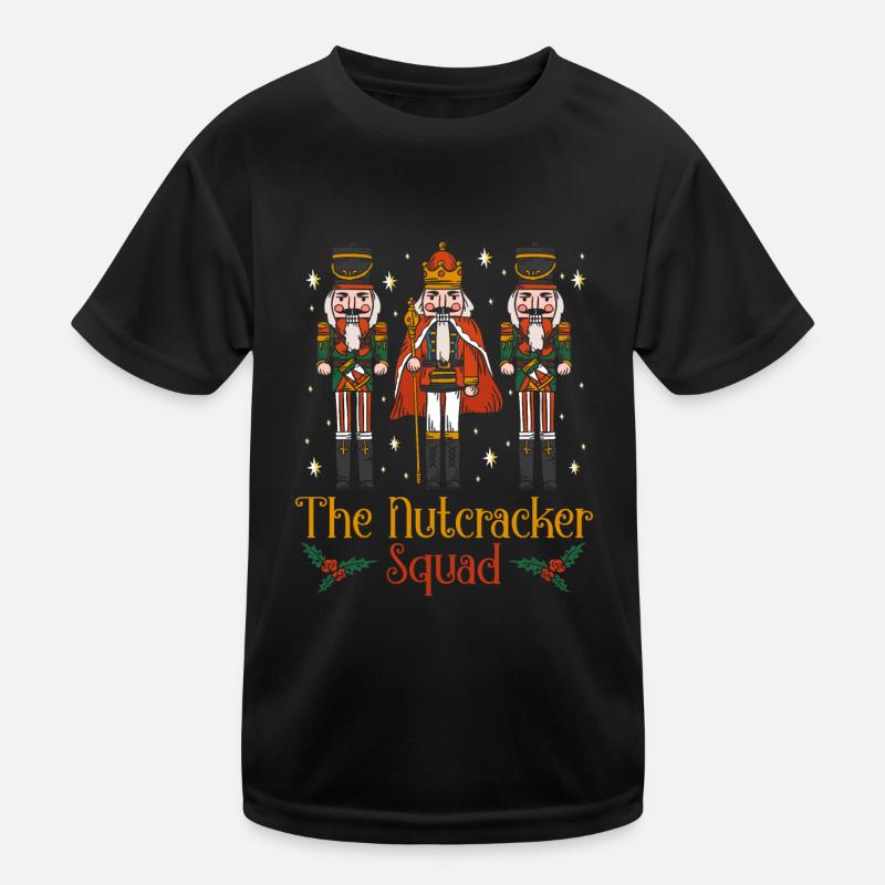 The Nutcracker Squad Nutcracker Ballet Kinder Funktions-T-Shirt