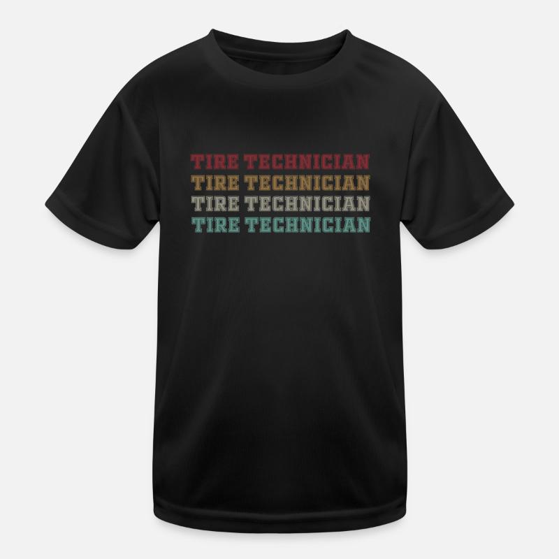 Tyre Technician Brief Kids Functional T-Shirt