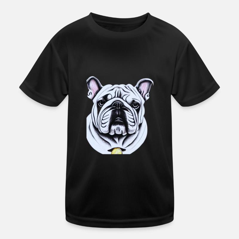 Bulldog T-shirt sport Enfant