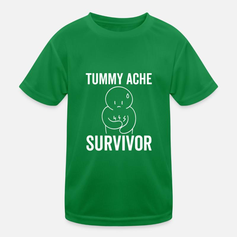 Survivant de maux de ventre T-shirt sport Enfant