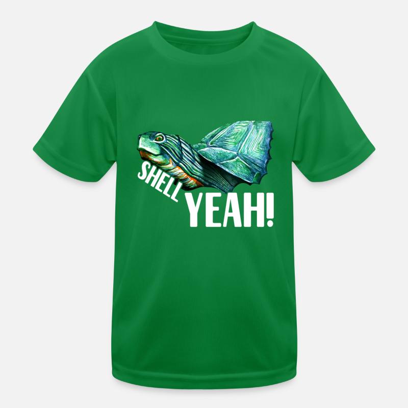 Turtle Turtle Aquatic turtle Kids Functional T-Shirt
