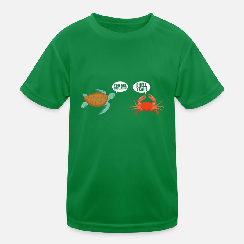 Turtle Turtle Aquatic turtle Kids Functional T-Shirt
