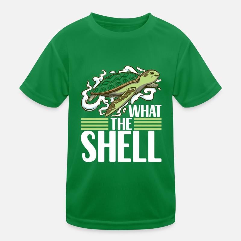 Turtle Turtle Aquatic turtle Kids Functional T-Shirt
