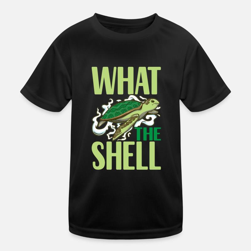 Turtle Turtle Aquatic turtle Kids Functional T-Shirt
