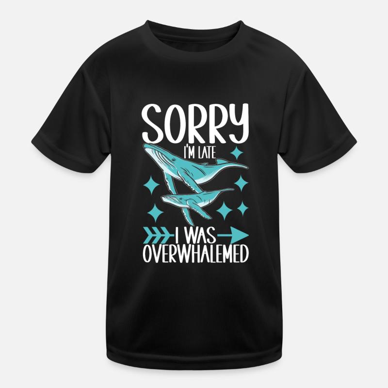 Whale Watchers Kids Functional T-Shirt