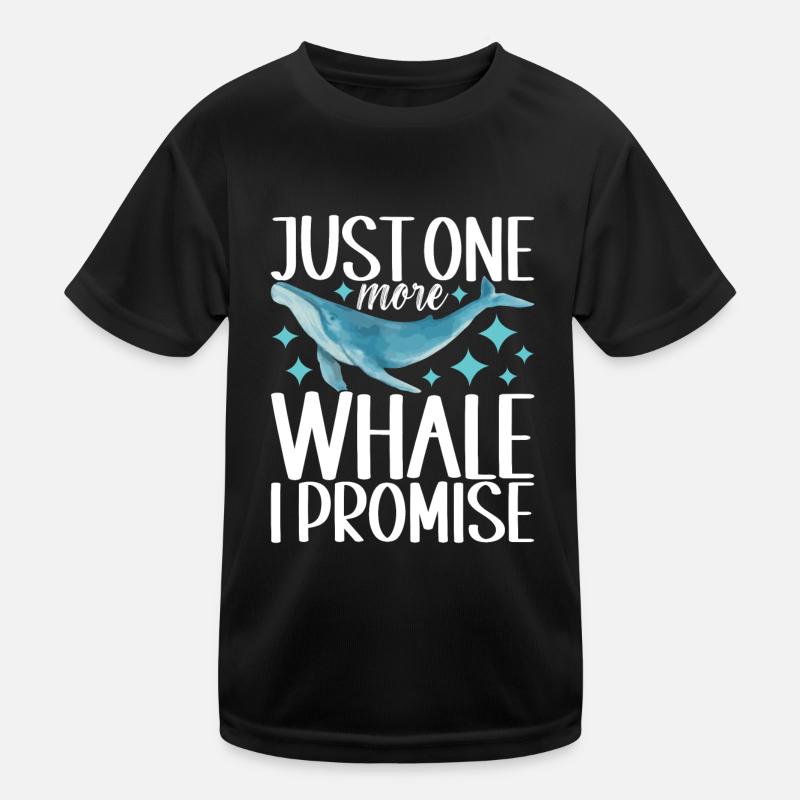 Whale Watchers Kids Functional T-Shirt