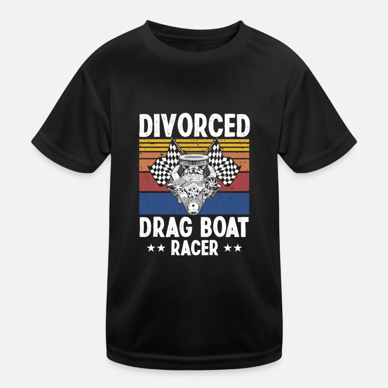 Conception de bateaux de course pour les courses de dragsters T-shirt sport Enfant