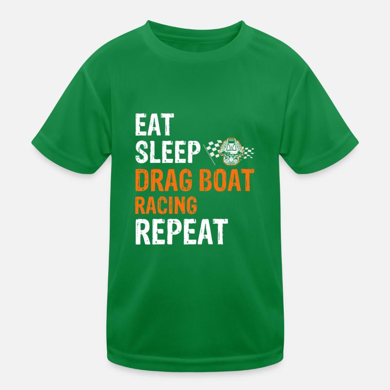 Conception de bateaux de dragster pour les plaisanciers de course T-shirt sport Enfant