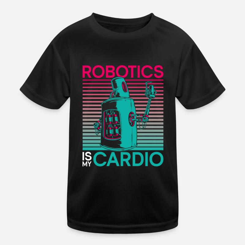 Robot Robotics Engineer Robotics Kinder Funktions-T-Shirt