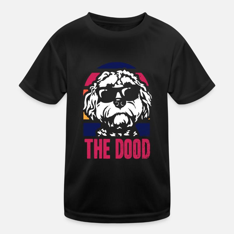 Le Dood Doodle Labradoodle Goldendoodle T-shirt sport Enfant