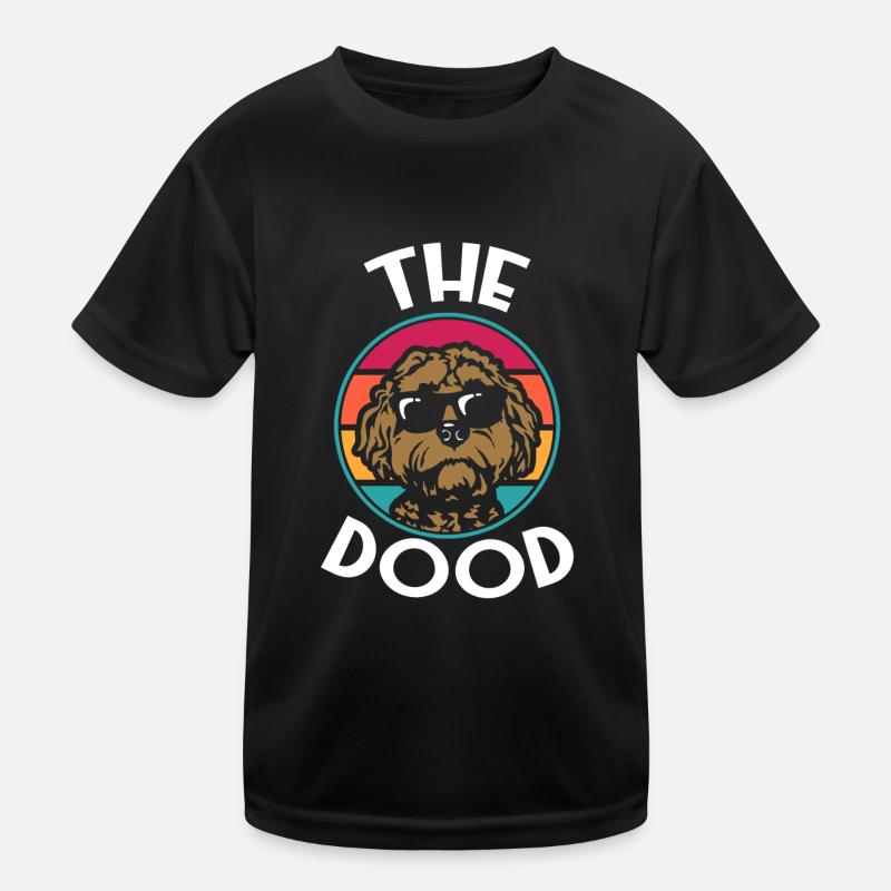Le Dood Doodle Labradoodle Goldendoodle T-shirt sport Enfant