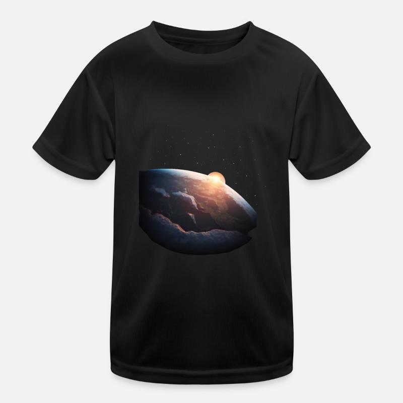 Lever de soleil sur le sol T-shirt sport Enfant