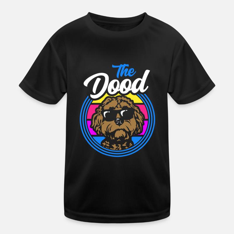 Le Dood Doodle Labradoodle Goldendoodle T-shirt sport Enfant