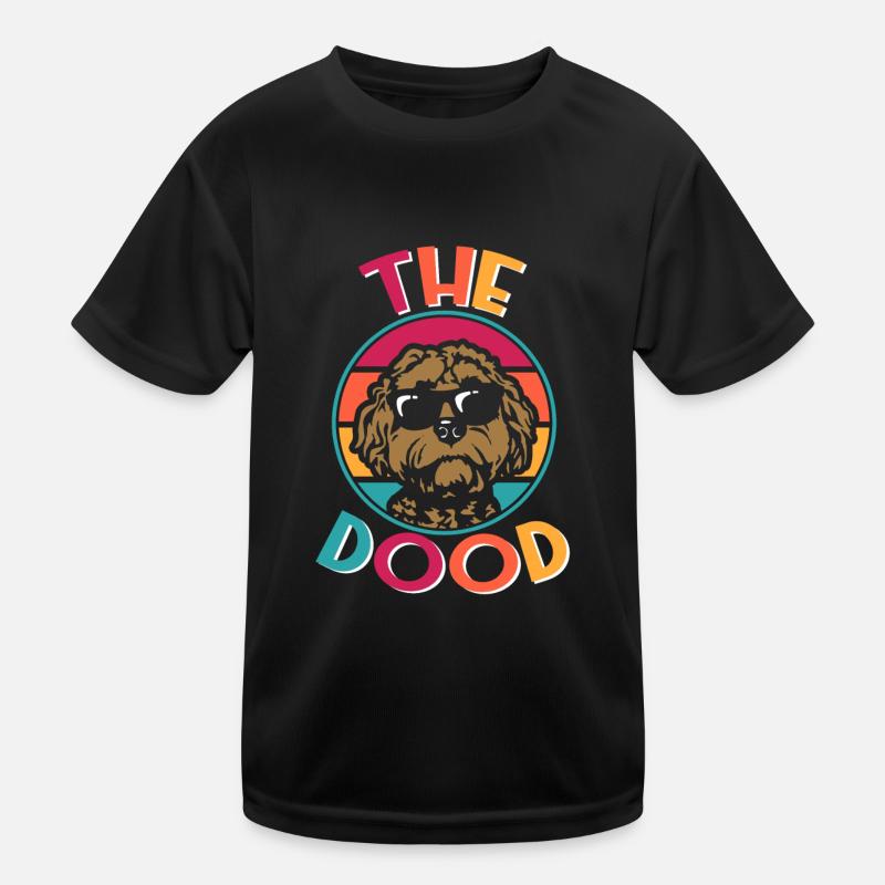 Le Dood Doodle Labradoodle Goldendoodle T-shirt sport Enfant