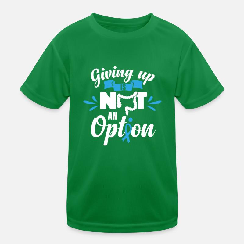 Abandonner n’est pas une option T-shirt sport Enfant