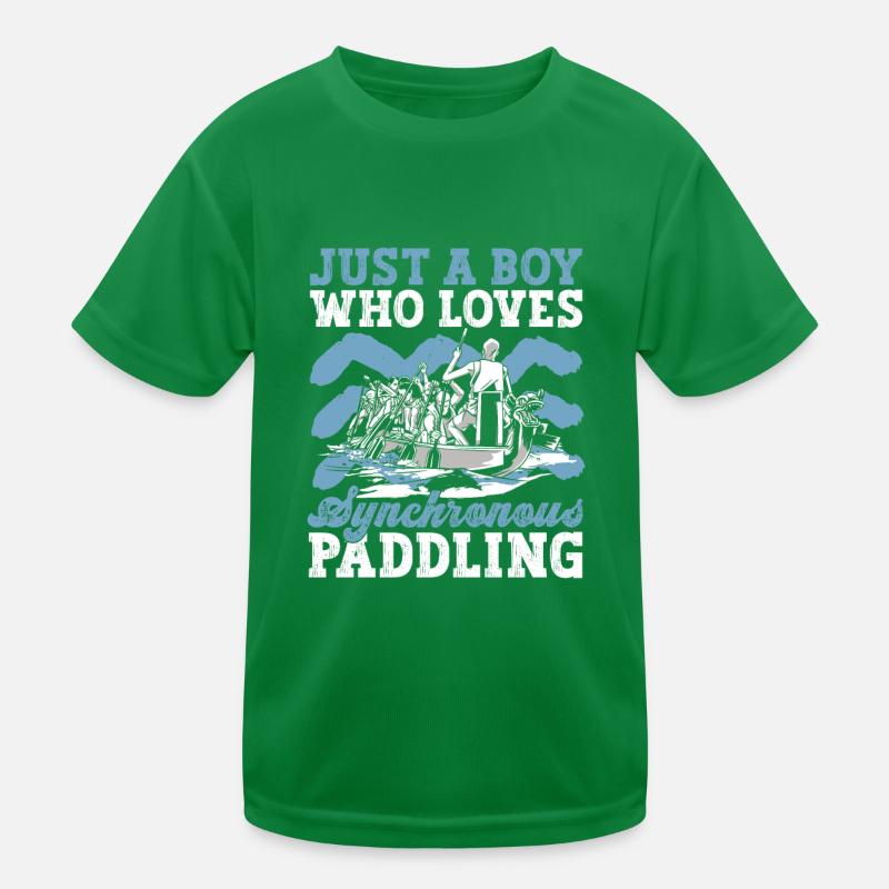 Drachenboot Drachenbootrennen Kinder Funktions-T-Shirt