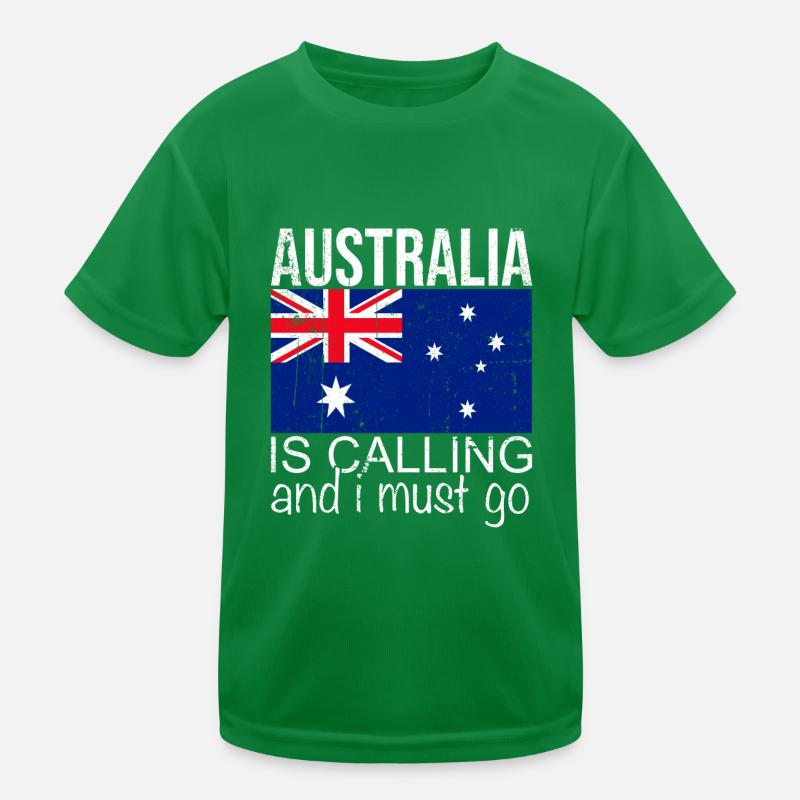 Australien Spruch Kinder Funktions-T-Shirt