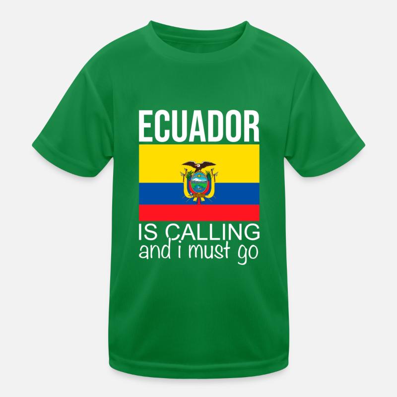 Ecuador Spruch Kinder Funktions-T-Shirt