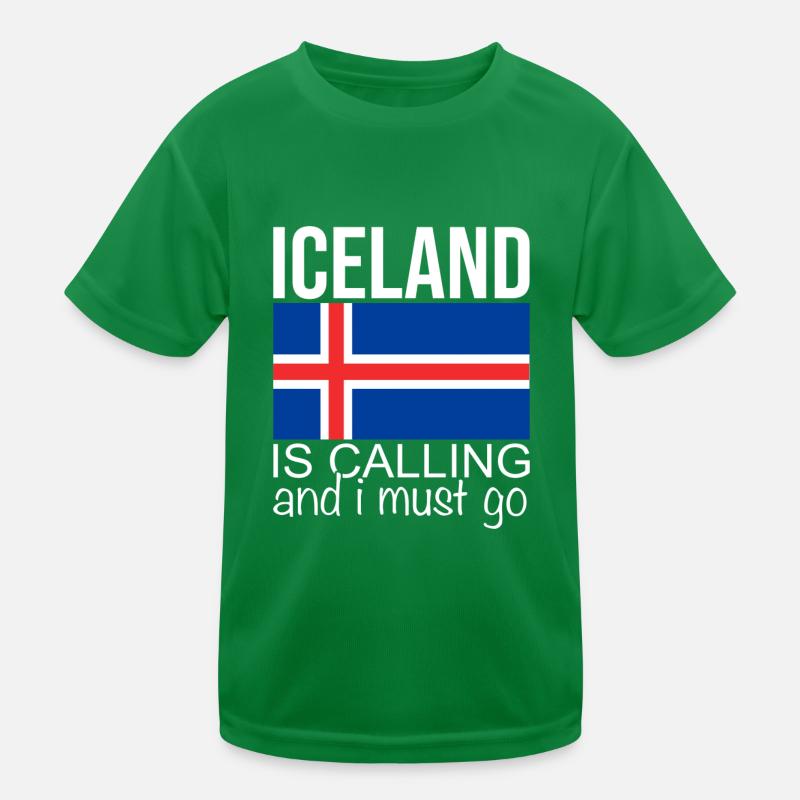 Islande Dicton T-shirt sport Enfant