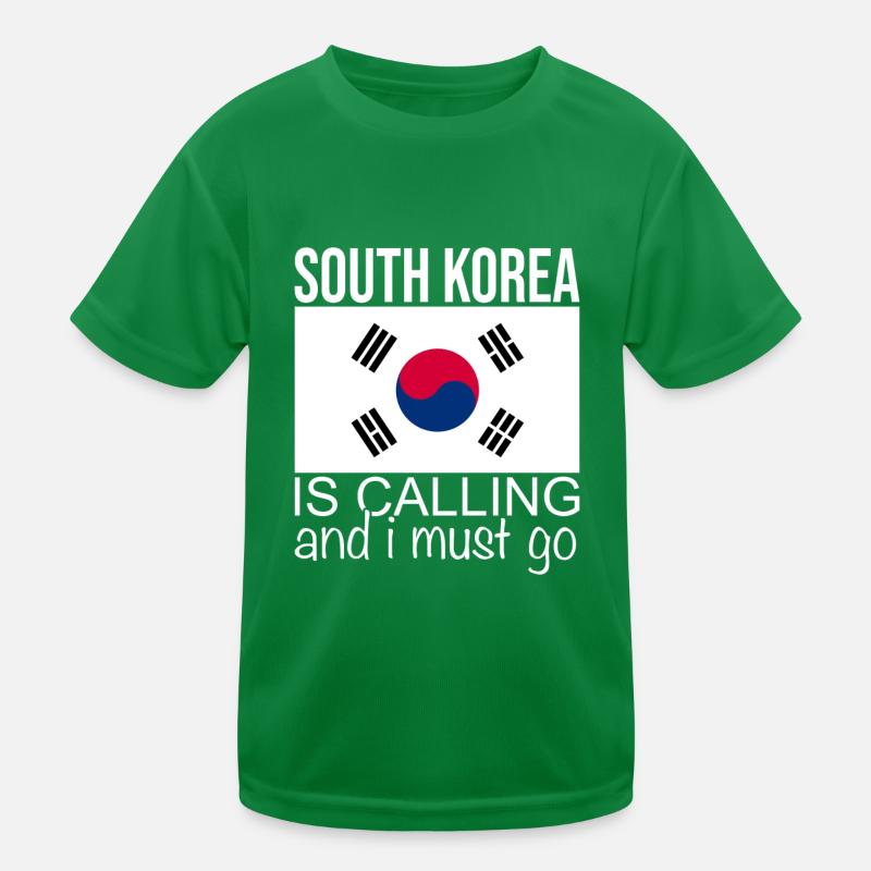 Südkorea Spruch Kinder Funktions-T-Shirt