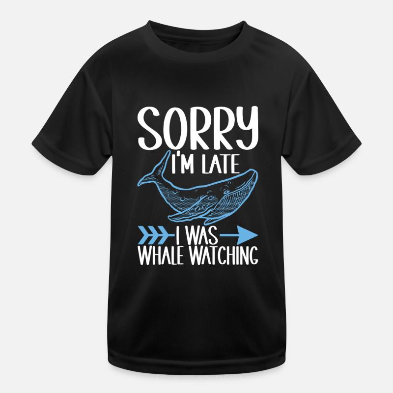 Whale Watchers Kids Functional T-Shirt
